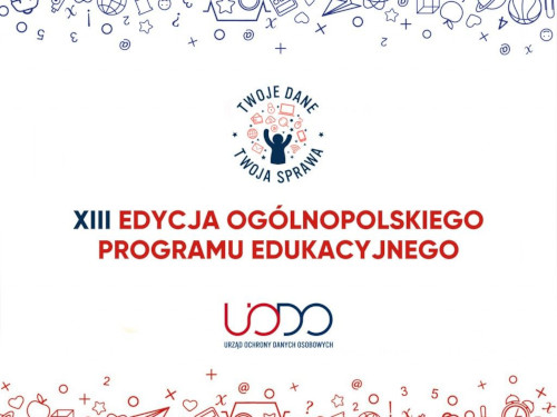 logo XIII edycji ogólnopolskiego programu edukacyjnego UODO 