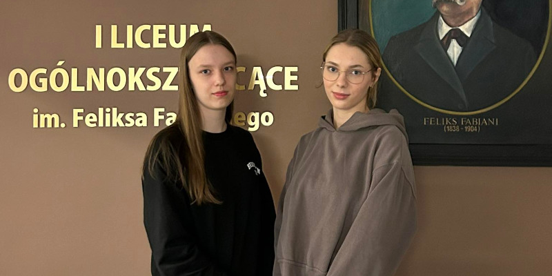 Zuzanna Domagała  i Nadia Cyganek