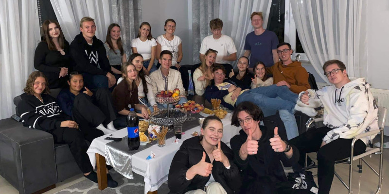 Zdjęcie zbiorowe uczestników projektu 