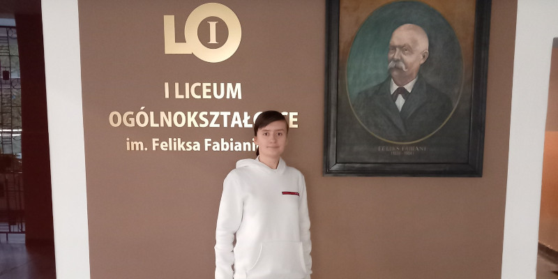  Karina Kowalska, uczennica klasy IA