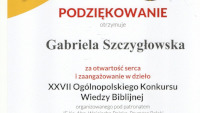 zdjęcie nr 6 - KONKURS WIEDZY BIBLIJNEJ