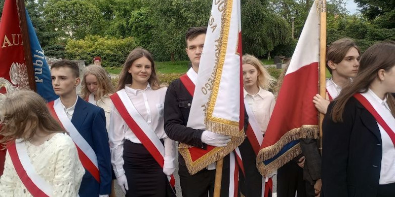 Poczet sztandarowy I LO