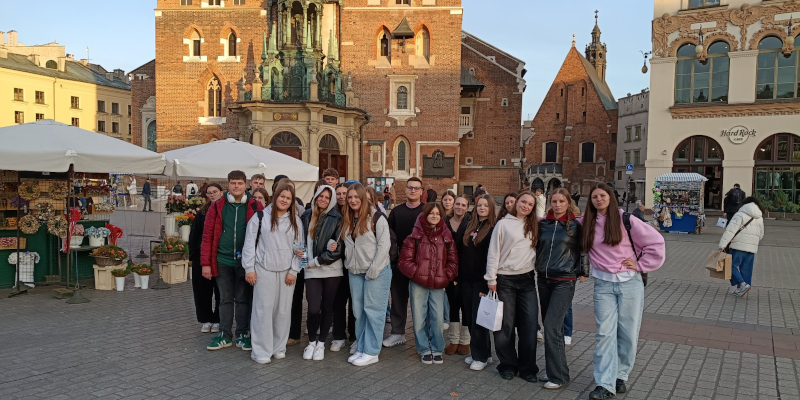  Uczniowie I LO - stare miasto