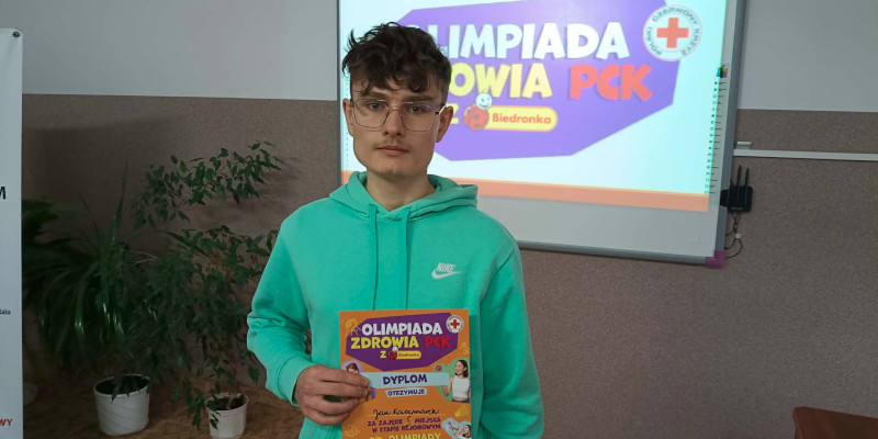 uczeń klasy III C Jan Kaczmarek