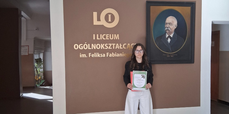 uczennica Julia Kowalczyk