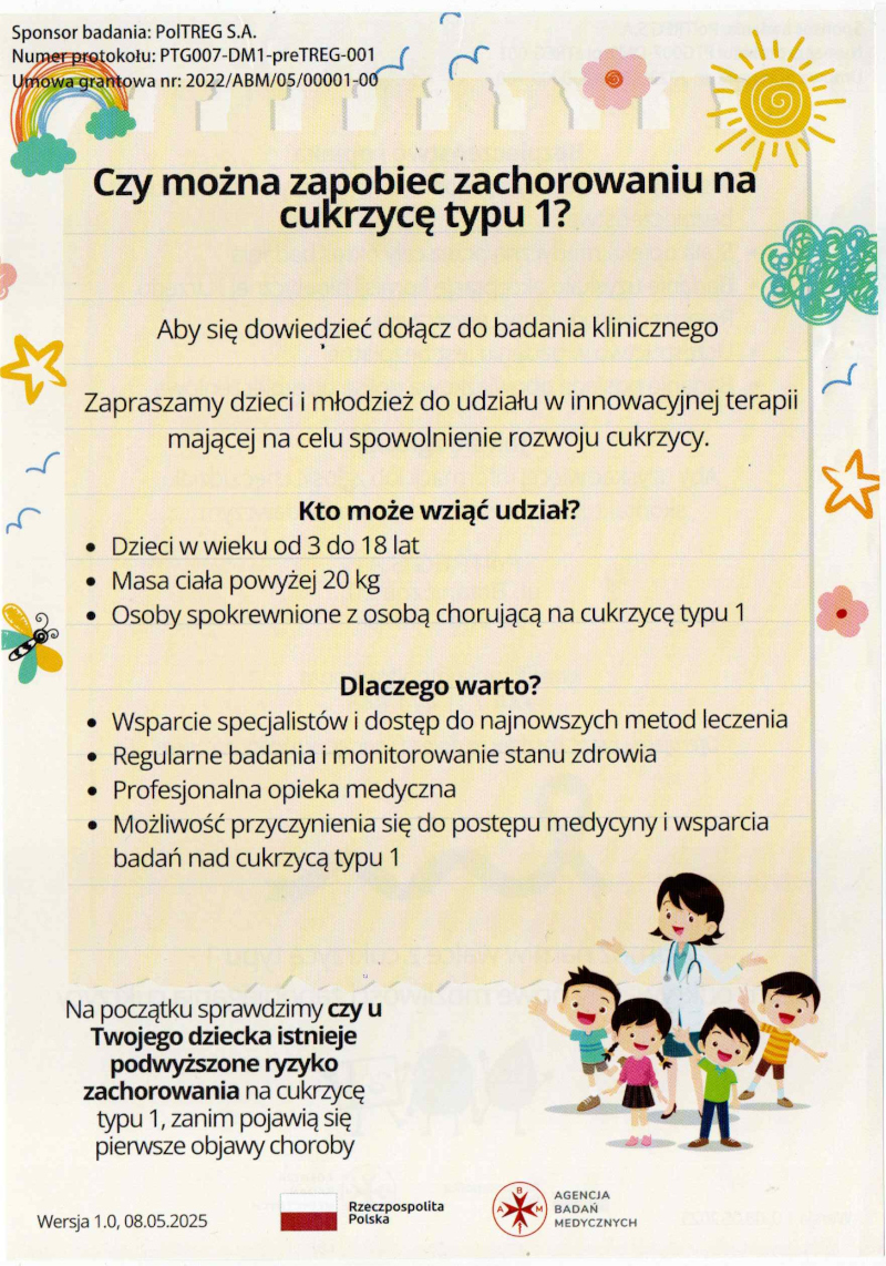 Plakat 1 -cukrzyca informacje