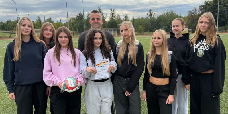 Reprezentacja I&nbsp;LO - zdjęcie grupowe