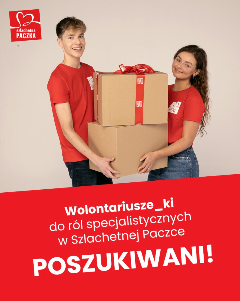  Plakat  -wolontariusz poszukiwani